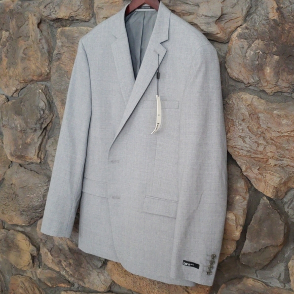 Bar III slim fit gray jacket NWT - Picture 2 of 8